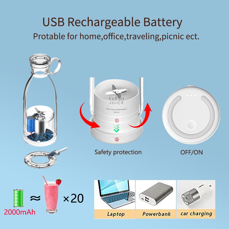 MiniBlendy™ Portable Mini Blender